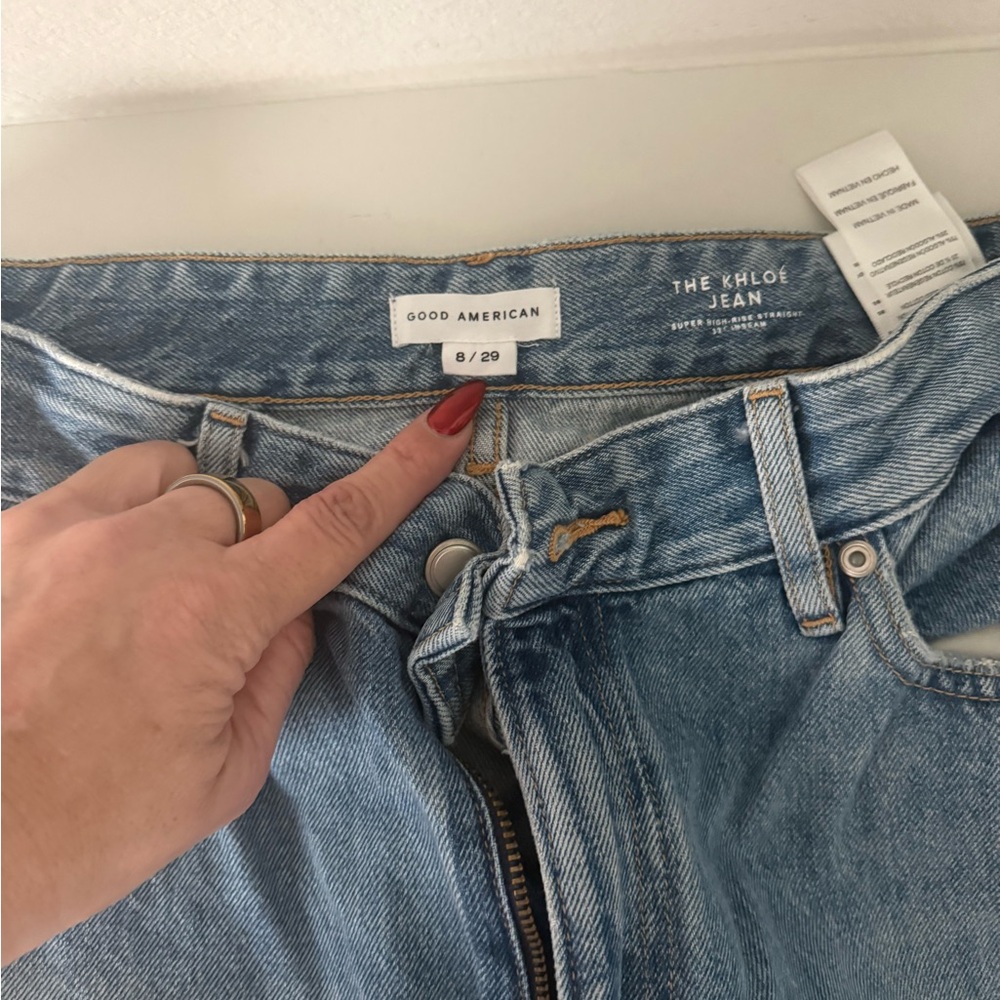 Good American Light Blue Denim Jeans
